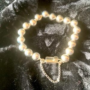 Silpada Sterling Silver bead bracelet.